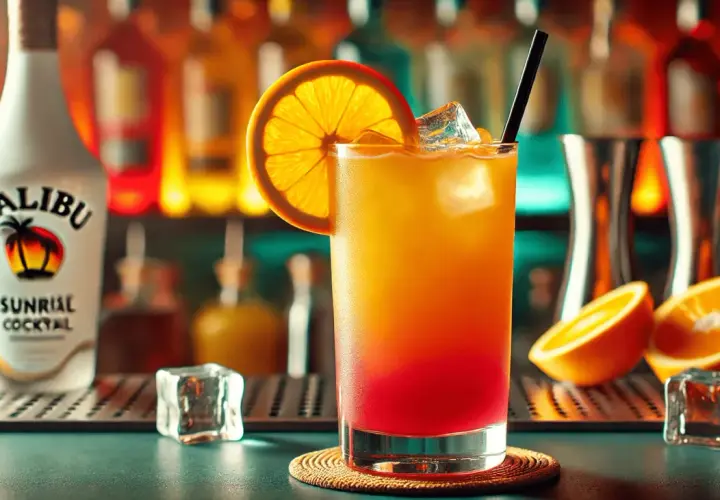 Proste przepisy na drink z Malibu i sokiem pomarańczowym, które zachwycą