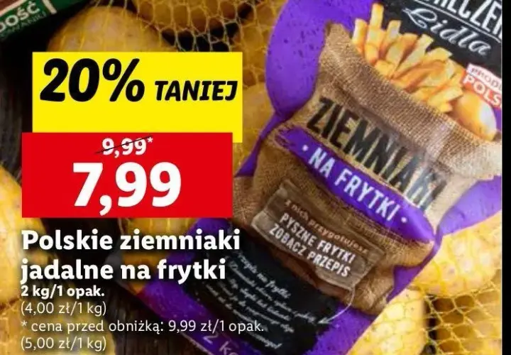 Gdzie kupić ziemniaki na frytki, aby uniknąć rozczarowania?