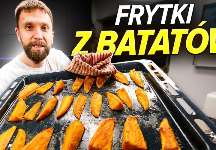 Jak zrobić frytki z batatów w piekarniku, by były chrupiące i pyszne