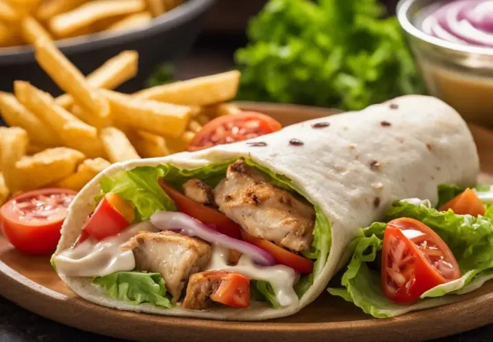 Ile kalorii ma kebab w tortilli z frytkami? Sprawdź, co naprawdę jesz