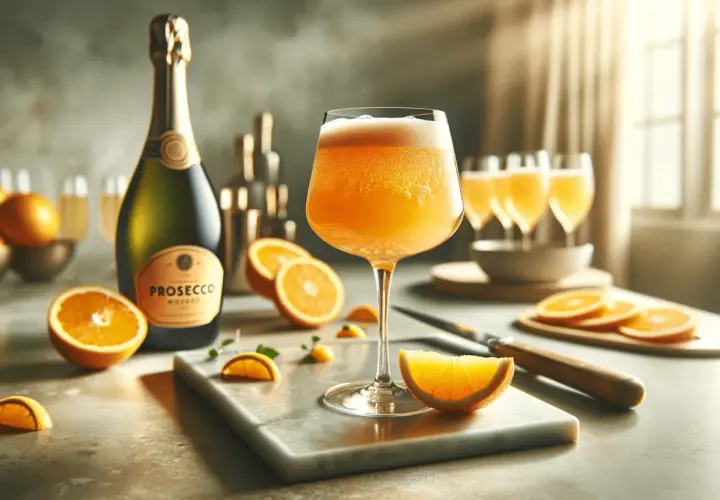 Idealny drink z prosecco i sokiem pomarańczowym - prosty przepis na Mimozę