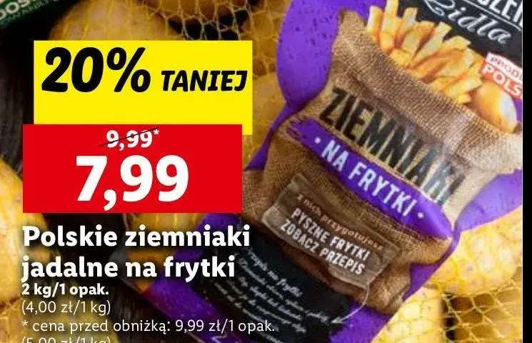 Gdzie kupić ziemniaki na frytki, aby uniknąć rozczarowania?