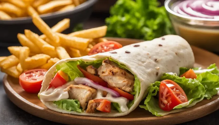 Ile kalorii ma kebab w tortilli z frytkami? Sprawdź, co naprawdę jesz