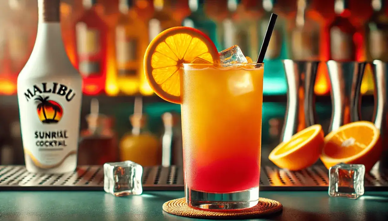 Proste przepisy na drink z Malibu i sokiem pomarańczowym, które zachwycą