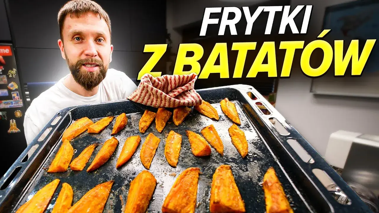 Jak zrobić frytki z batatów w piekarniku, by były chrupiące i pyszne