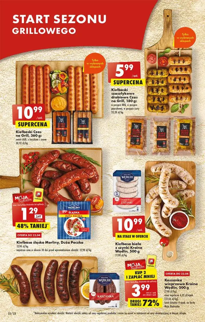Zdjęcie Kiełbasa sucha Biedronka - najlepsze opcje, ceny i promocje w ofercie