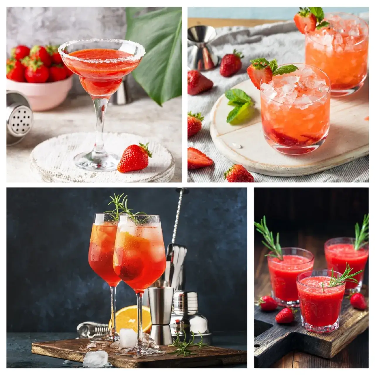 Zdjęcie Smaczne drinki z truskawkami, które zachwycą Twoich gości